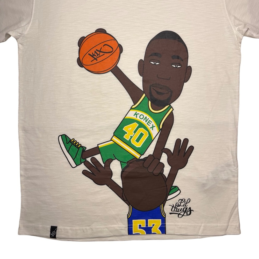 Shawn Kemp‎ x Seattle Sonics - K1X basketball streetwear shirt LARGE